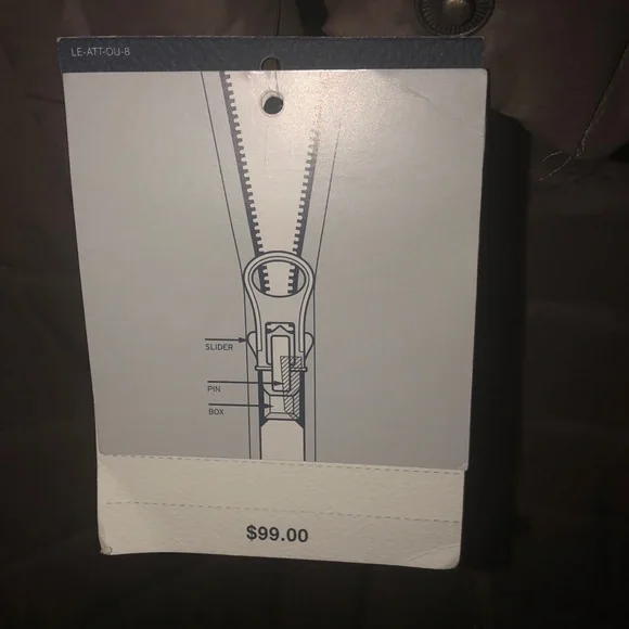 Lands End featherlight down jacket. - Picture 6 of 8